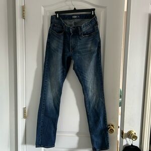 Men’s Old Navy jeans; skinny; built-in flex; sz 31x32; like new